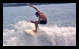 Tad surfing Costa Rica