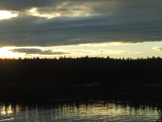 Malaga Island%2C Maine Sweet Sunset