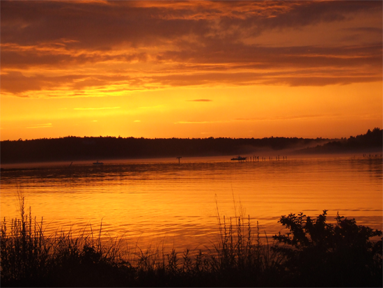 Popham Beach%2C Maine Sunset