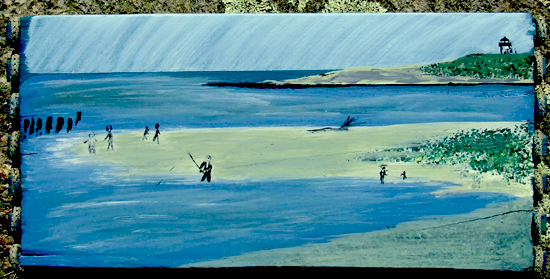 Work in Progress - Fishing, Popham Beach, Maine Work in Progress - Fishing%2C Popham Beach%2C Maine