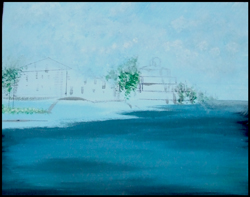 Sebasco Harbor Resort in Progress - Andrea Brand Art