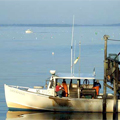 Lobster Boat, Sebasco, Maine - Andrea Brand Photo
